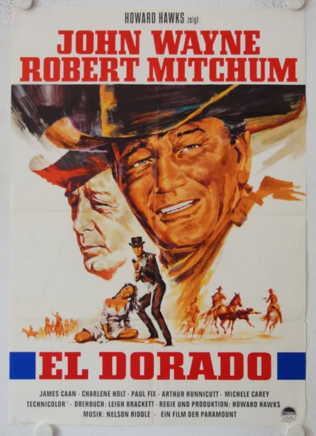 El Dorado original release german movie poster